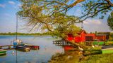 Boote in Zarrentin am Schaalsee