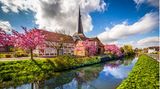 Jork im Alten Land zur Blütezeit