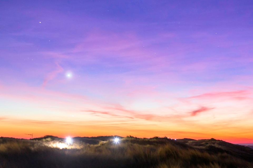 Der Höhepunkt des vorsommerlichen Mai-Himmels: Der "Abendstern" Venus