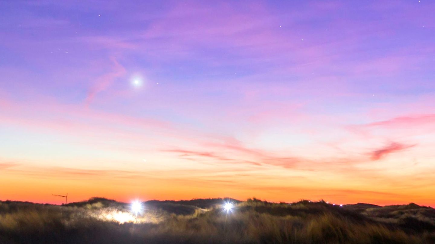 Der Höhepunkt des vorsommerlichen Mai-Himmels: Der "Abendstern" Venus