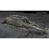 700.000 Bilder: Bisher sei wenig über die Kollision der "Titanic" mit dem Eisberg bekannt, sagte Stephenson. "Wir wissen nicht einmal, ob sie ihn an der Steuerbordseite getroffen hat, wie es in allen Filmen gezeigt wird - sie könnte auf dem Eisberg gelandet sein." Das Heck könnte Aufschluss geben, wie das Schiff auf dem Meeresboden aufschlug