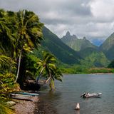 Bucht auf Tahiti