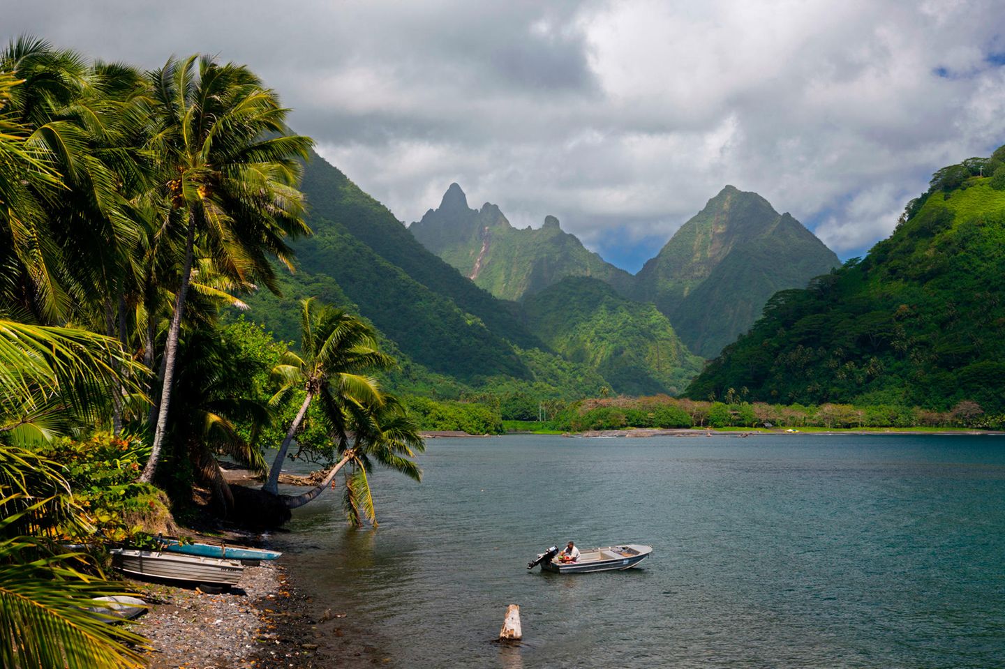 Bucht auf Tahiti