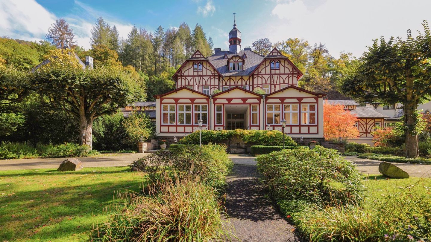 Außenansicht des Ayurveda Parkschlösschen