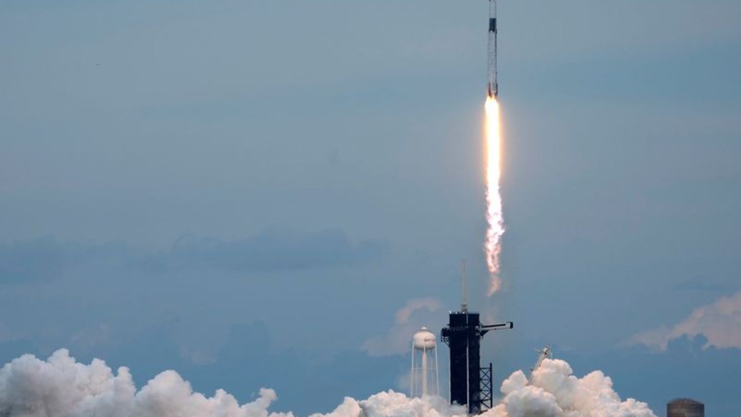 Die SpaceX Falcon 9-Rakete startete am 21. Mai in Cape Canaveral