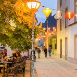 Rue du St Esprit in the Upper Town Luxembourg