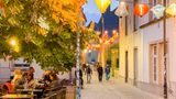 Rue du St Esprit in the Upper Town Luxembourg