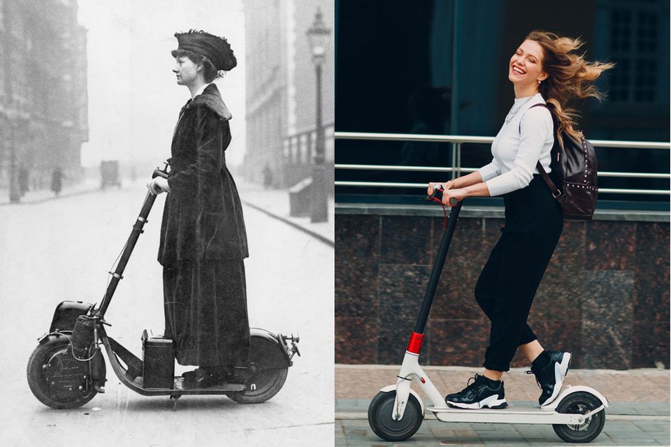 Autopeds und Krupp-Roller: Als motorisierte Stehroller über die Straßen brausten