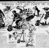 Hoffnungslos überladene Stehroller, umherschlitternde Kinder, rasende Straßenrowdys: Als das Autoped auf den Markt kam, befürchteten manche Zeitgenossen Chaos und Anarchie im Straßenverkehr