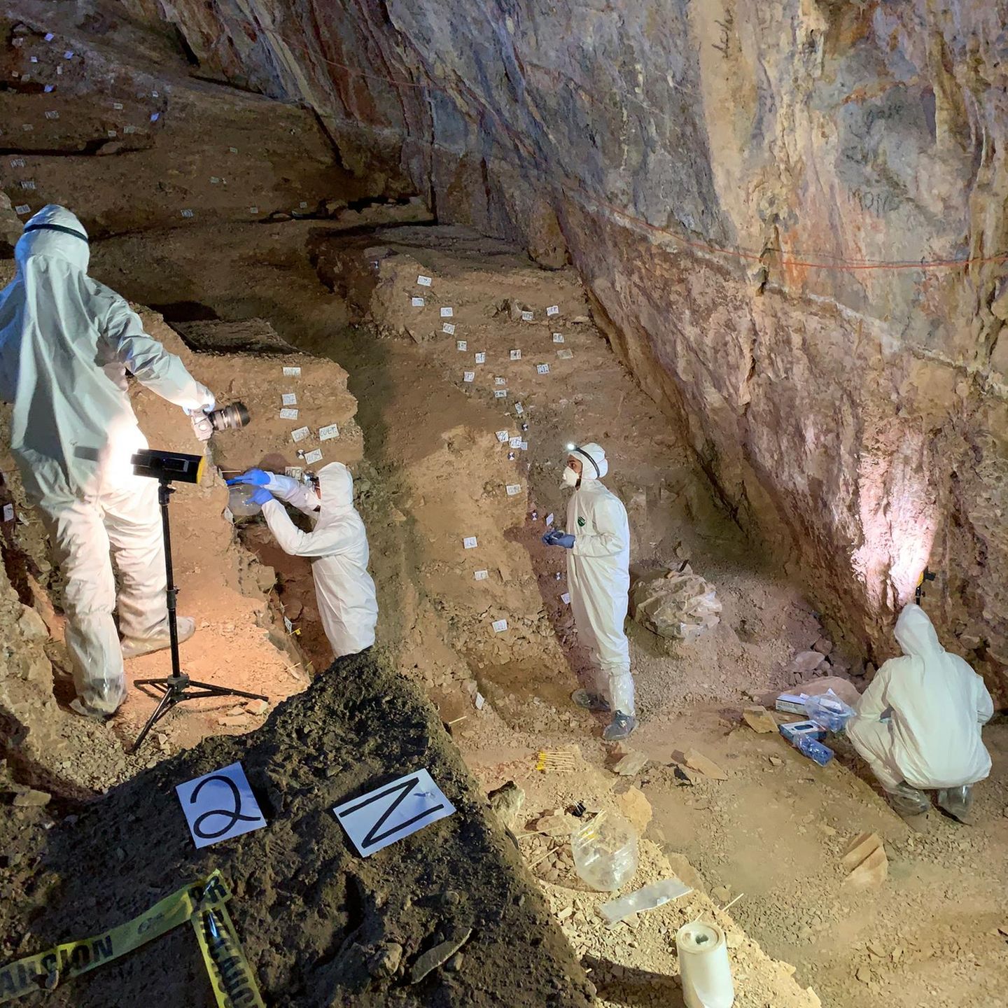 In der Chiquihuite-Höhle in Mexiko nahm das Team um Paläogenetiker Pedersen Proben. Darin fand sich DNA des ausgestorbenen Riesenkurzschnauzenbären