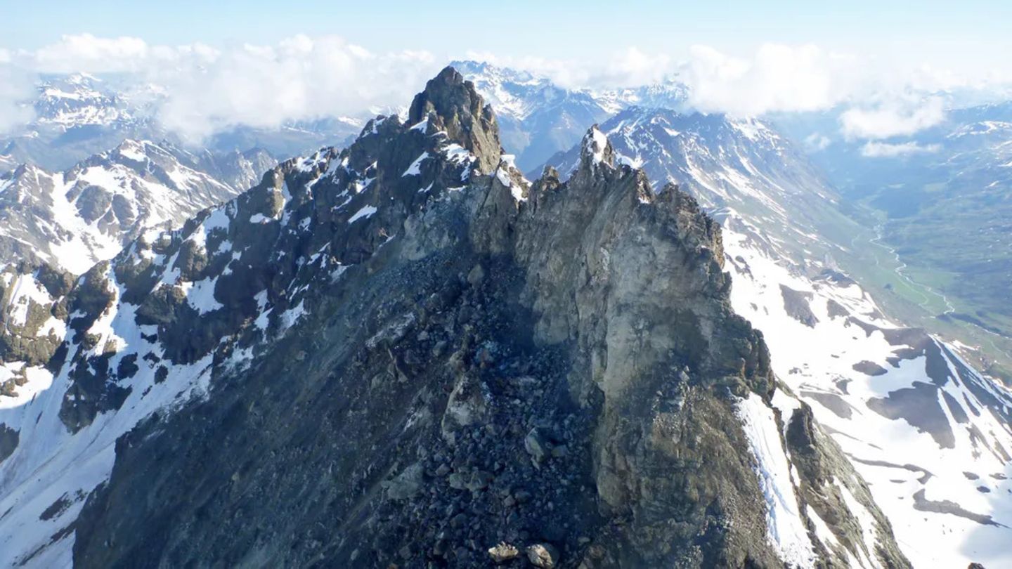 In Tirol ist der Gipfel des Fluchthorn-Massivs abgebrochen