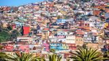 Bunte Häuser von Valparaiso
