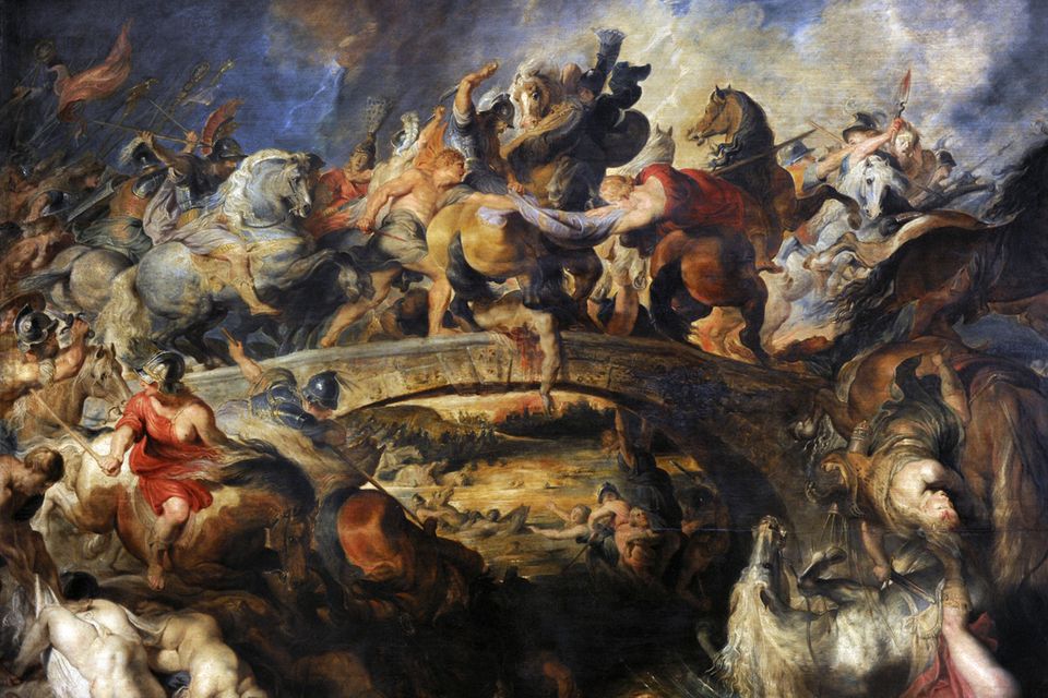 "Die Schlacht der Amazonen" von Peter Paul Rubens