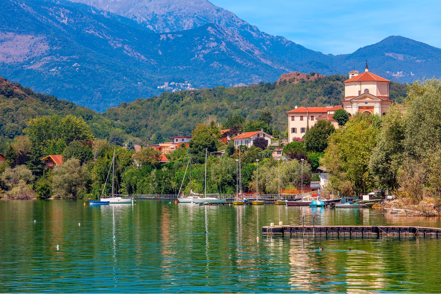 Avigliana am Lago Grande di Avigliana