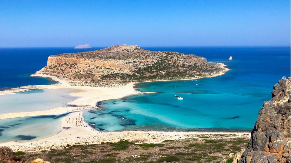 Balos Beach auf Kreta Balos Beach auf Kreta