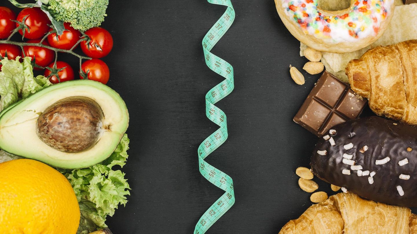 Gesunde und ungesunde Lebensmittel