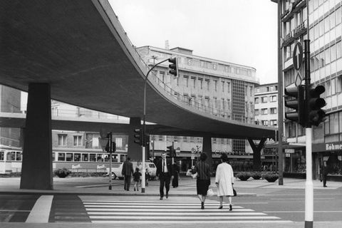 Hochstraße "Der Tausendfüssler", 1960er Jahre