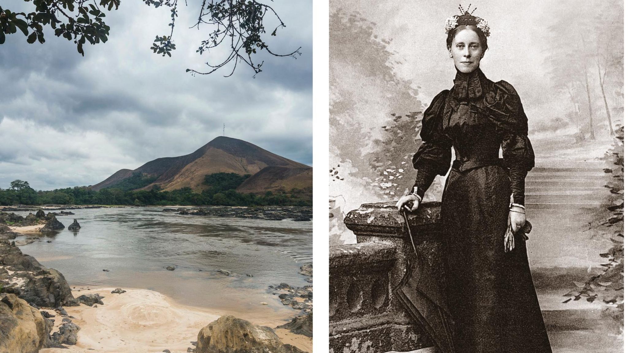 Der Fluss Ogoué und die Afrikareisende Mary Kingsley