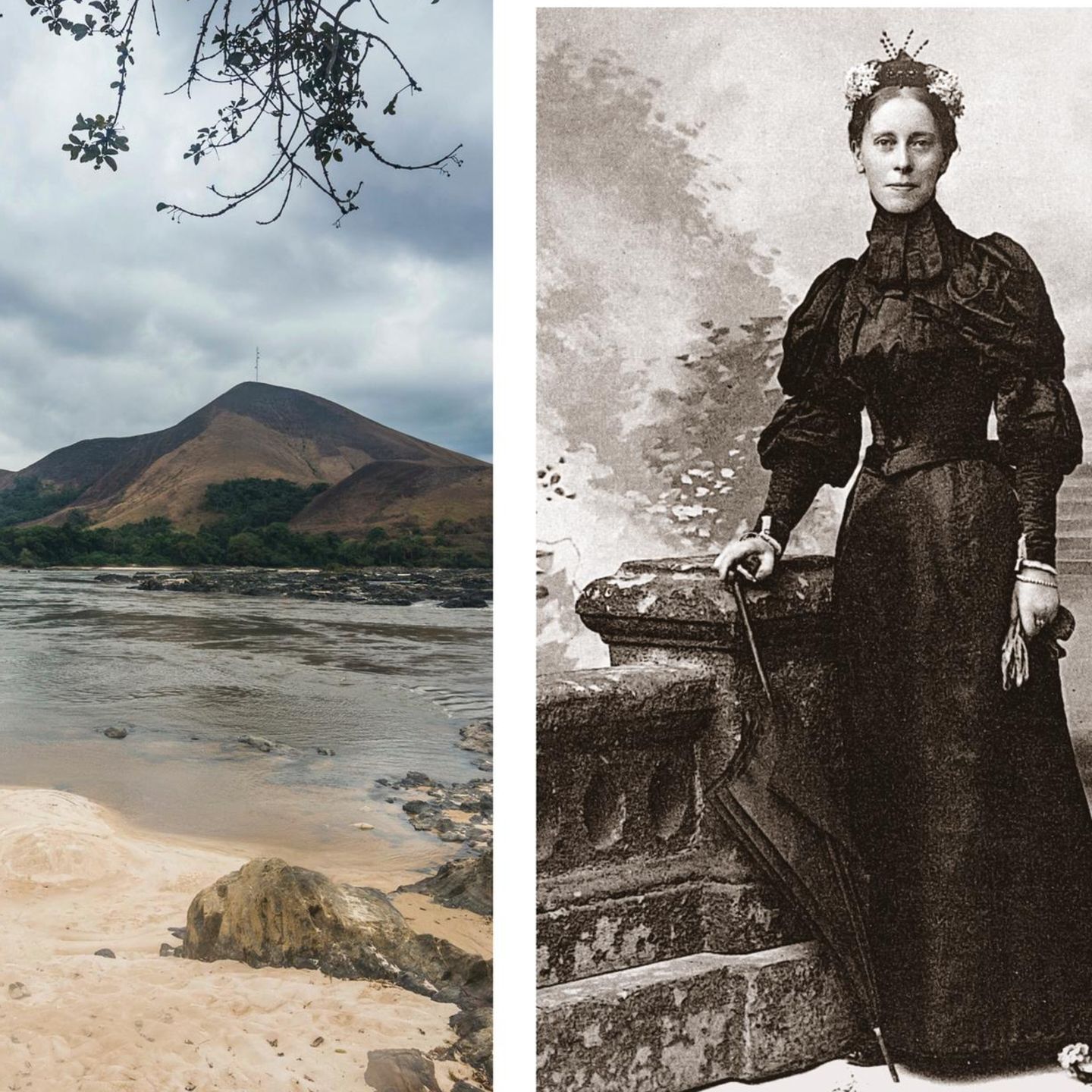 Der Fluss Ogoué und die Afrikareisende Mary Kingsley
