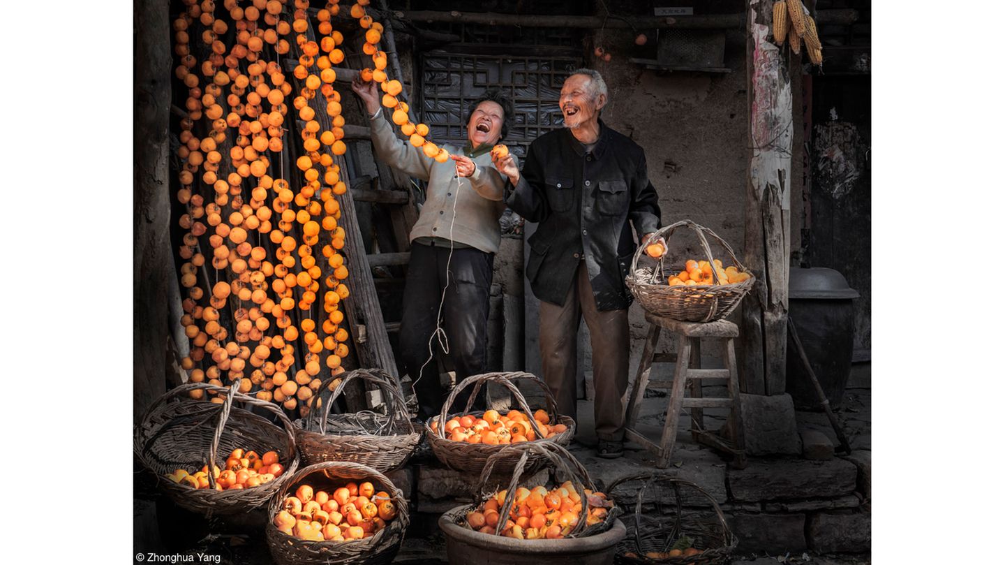 "Hanging Up Persimmons" "Hanging Up Persimmons"