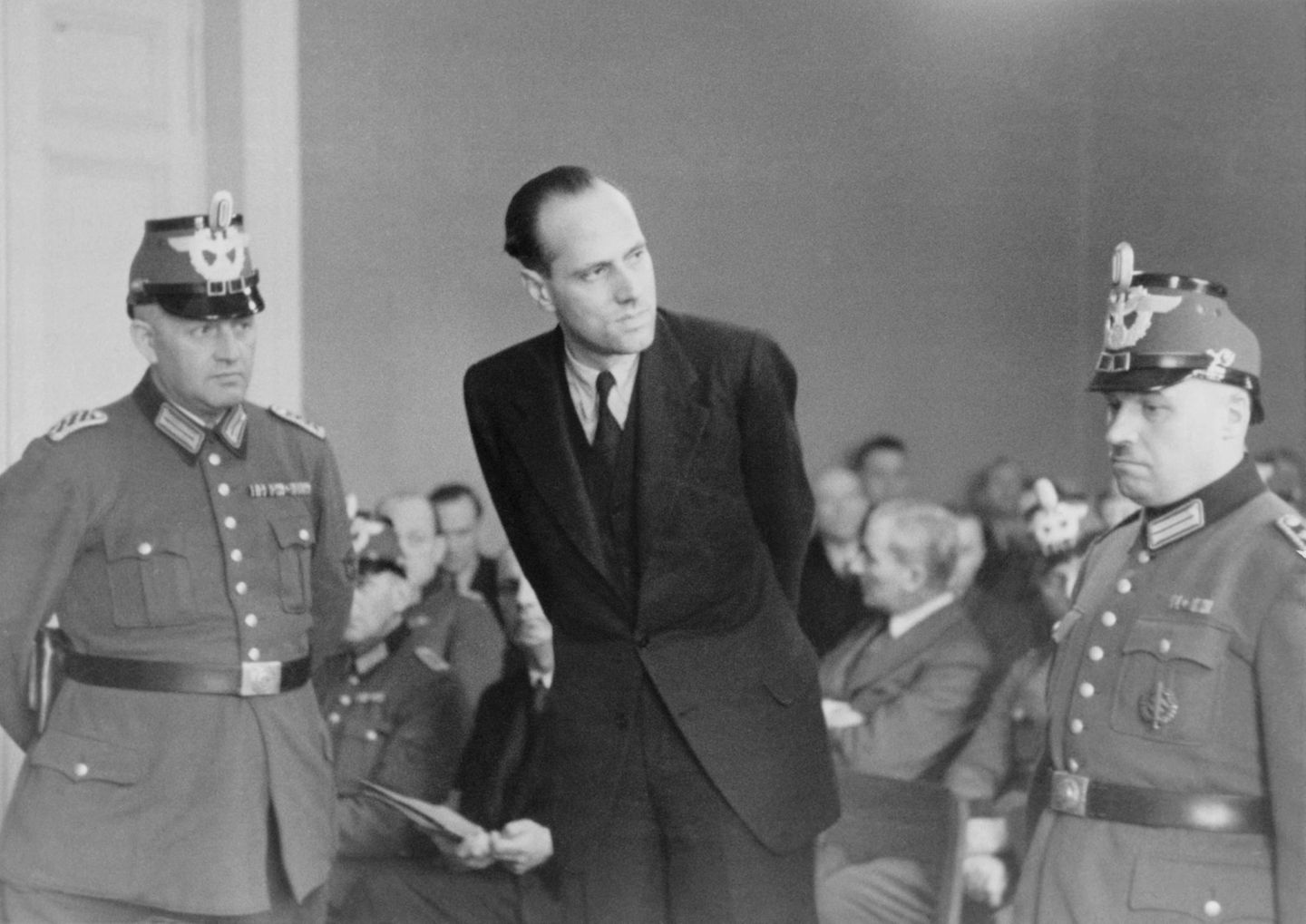 Helmuth James Graf von Moltke (1907–1945) – der Humanist Helmuth James Graf von Moltke was one of 5,000 Germans prosecuted after the Valkyrie Plot. Von Moltke was not involved in the failed attempt to assassinate Adolf Hitler of July 20, 1944. Instead he was convicted of treason for his ethical opposition to the