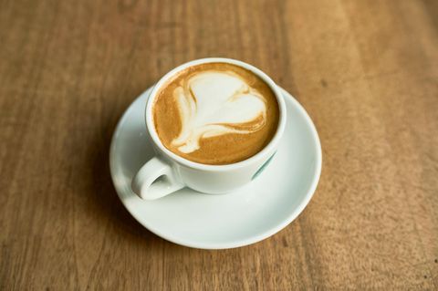 Ein Cappuccino mit Hafermilch