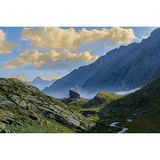 Bergige Landschaft am Monviso