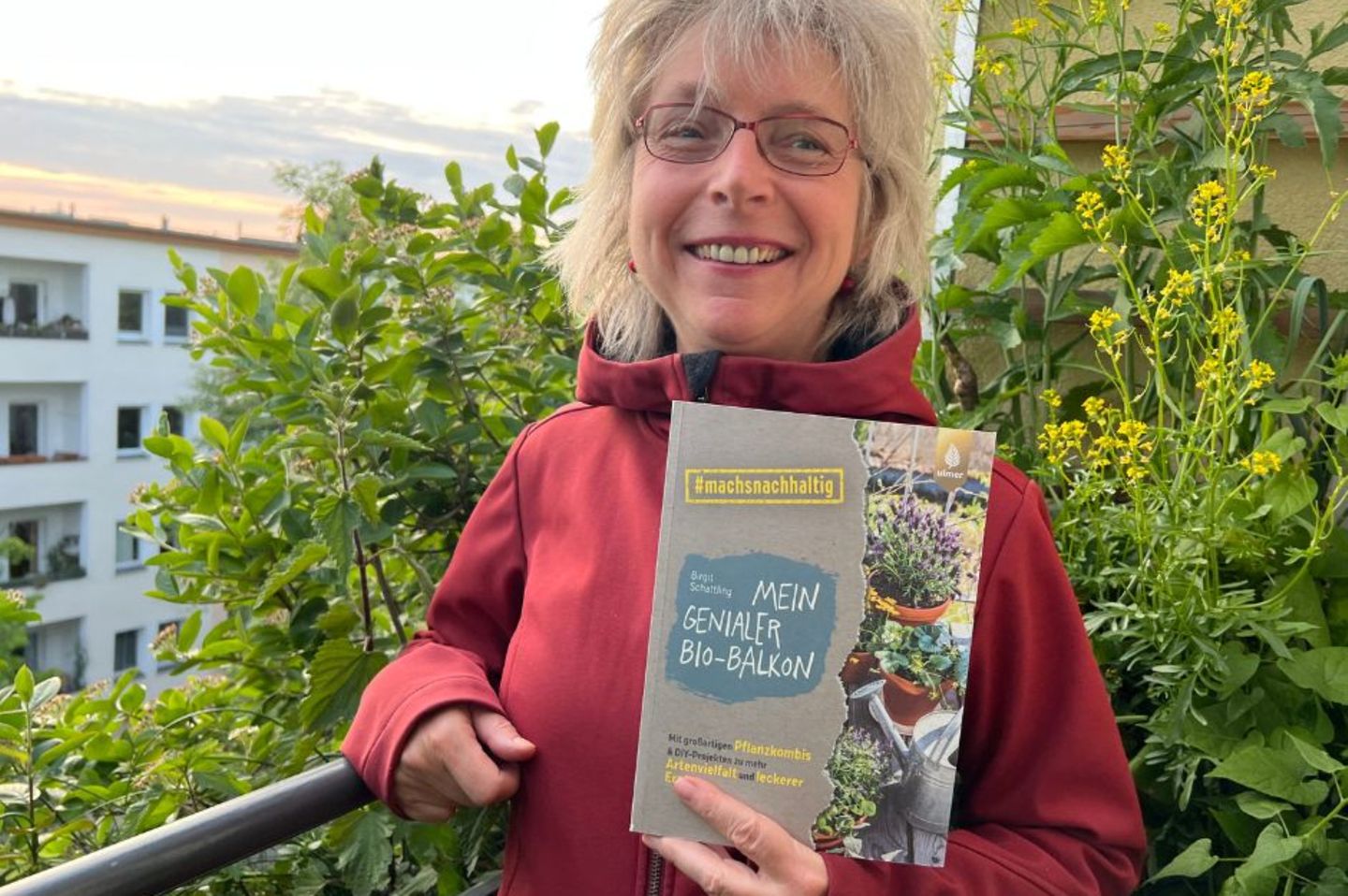 Birgit Schattling mit ihrem neuen Buch