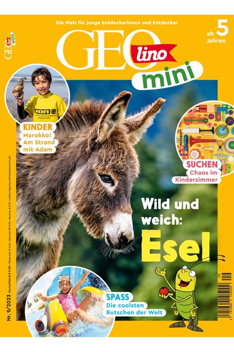 Cover von GEOlino Mini. Thema: Esel