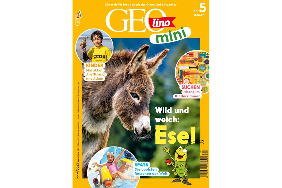 Cover von GEOlino Mini. Thema: Esel