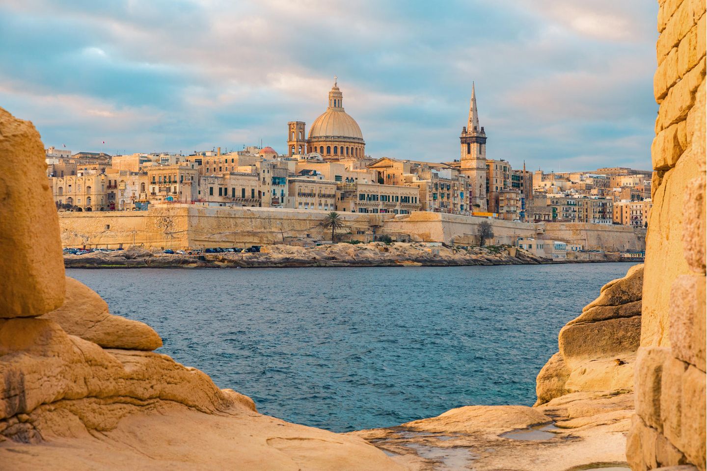 Malta Skyline von Valetta, Malta