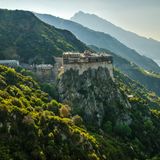 Kloster Simonópetra auf der Halbinsel Athos