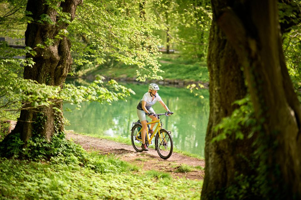 Mit dem Fahrrad lässt sich die Eifel auf ganz besondere Art erleben: Einerseits macht man Strecke, andererseits ist man mitten drin in der Natur