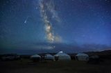 Sternenklare Nacht in der Mongolei
