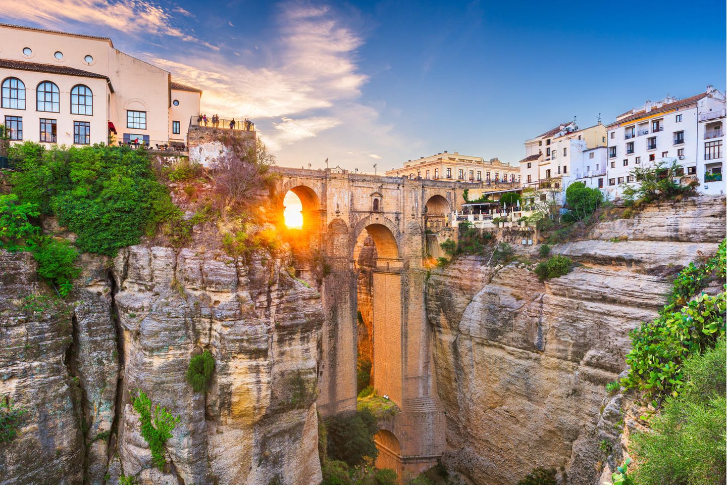 Die andalusischen Kleinstadt Ronda