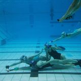 Unterwasser-Hockey