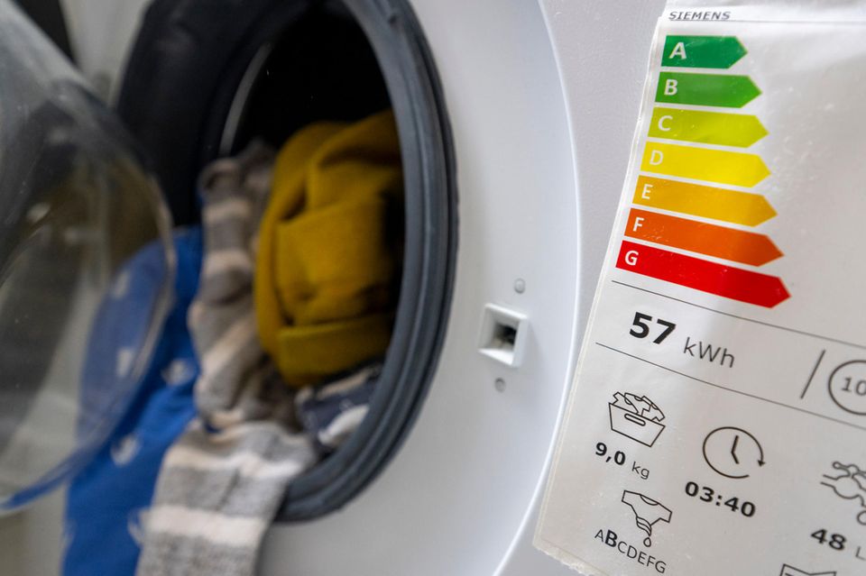 Beim Thema Energiesparen bei Haushaltsgeräten wie Wasch- und Spülmaschinen klaffen Wunsch und Wirklichkeit einer Umfrage zufolge offenbar weit auseinander  1.5503