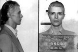Mugshot von David Bowie