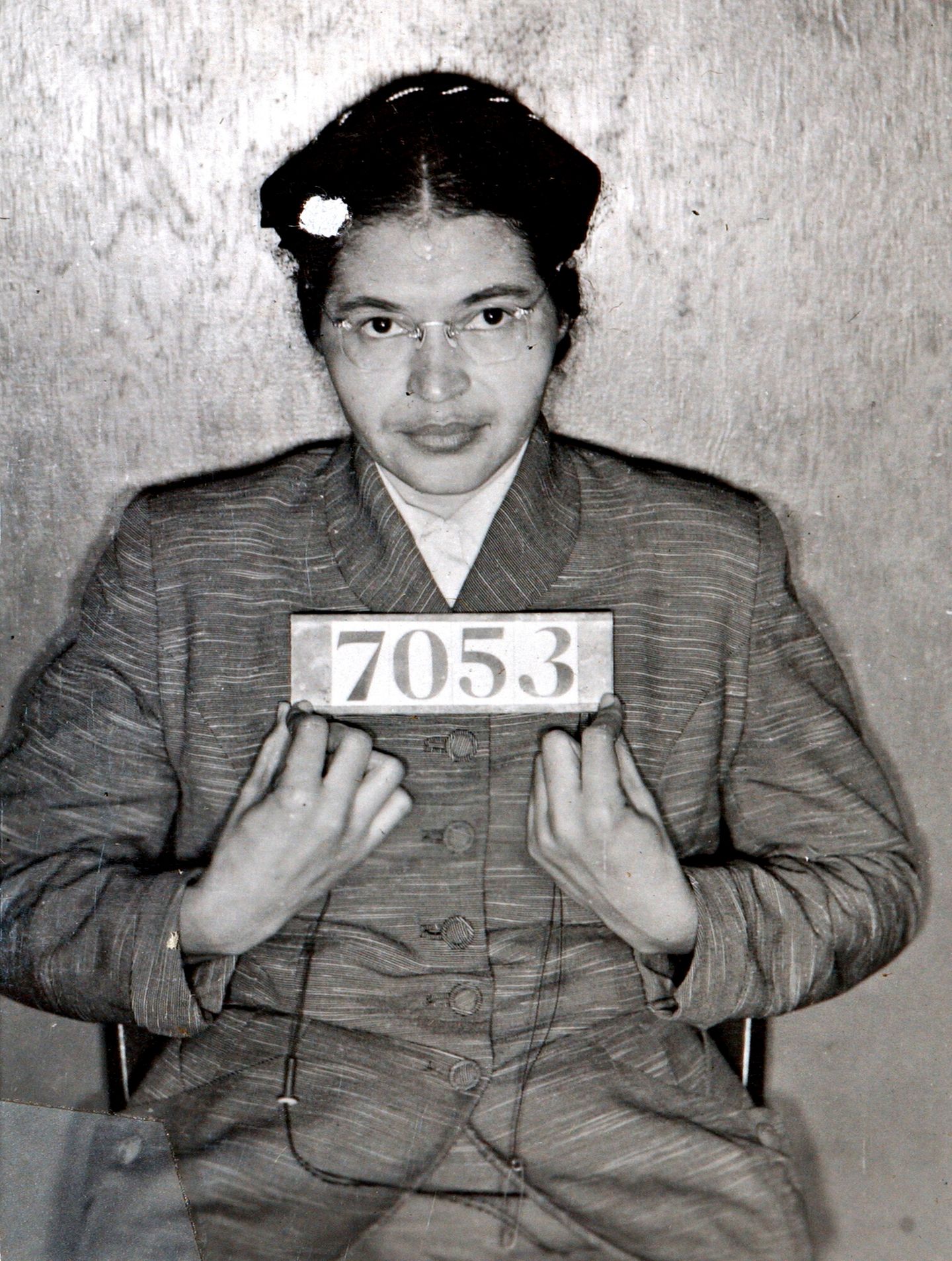 Mugshot von Rosa Parks