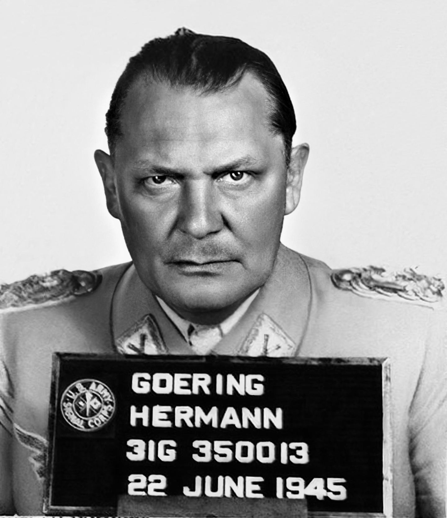 Mugshot von Hermann Göring