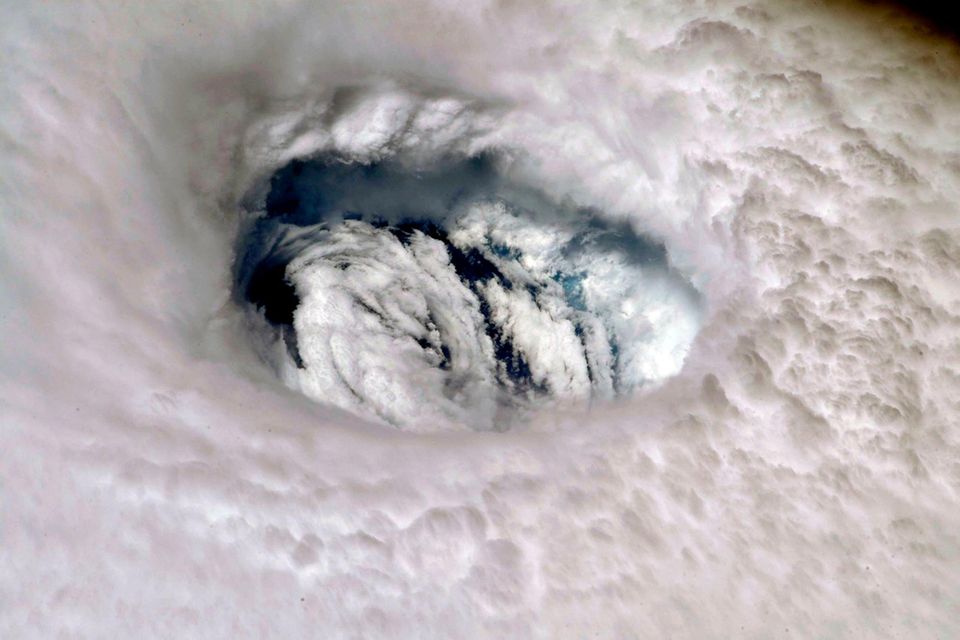 Hurricane Dorian as seen from Space