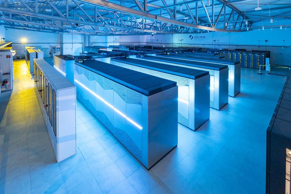 Supercomputer JUWELS am Forschungszentrum Jülich