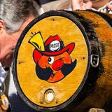 Bierfass auf dem Oktoberfest in Waterloo