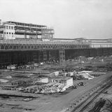 Der Flughafen Tempelhof im Bau