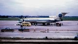 Ein Jet der Pan Am auf dem Rollfeld von Tempelhof