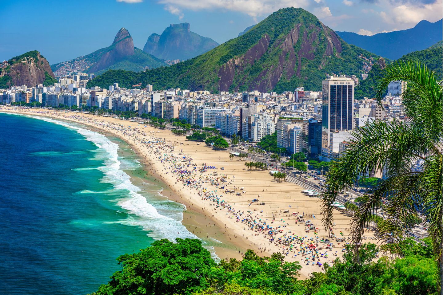 Copacabana In Rio De Janeiro Geo