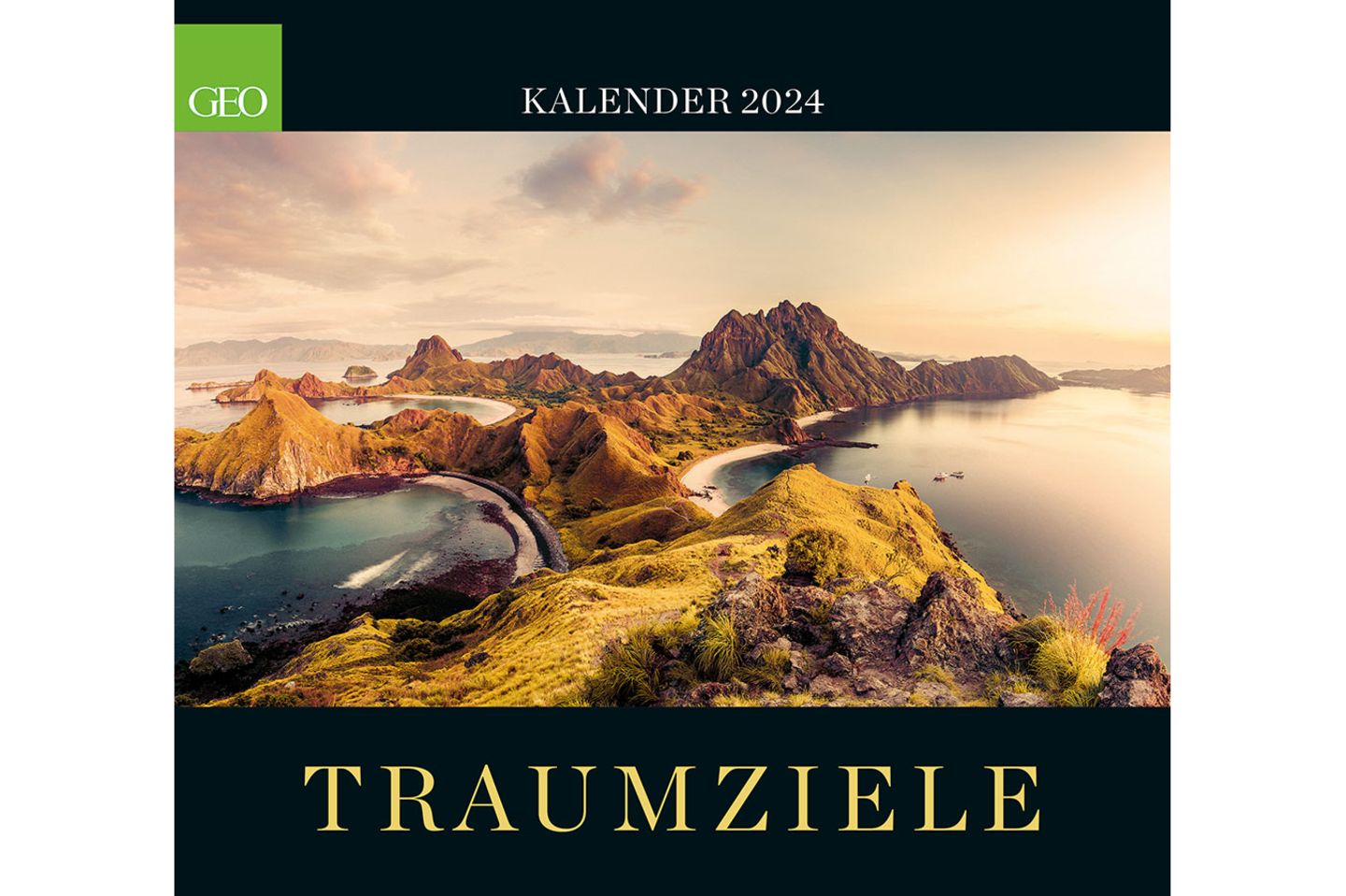Cover GEO Kalender Traumziele 2024