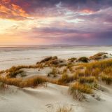 Es mag abwegig wirken, im Winter ans Meer zu fahren. Umso reicher werden jene belohnt, die es dennoch wagen. Und zwar nicht nur, wie hier in Nordfriesland, mit einer unerwartet bunten Farbpalette. Sondern auch mit etwas, das sonst unerreichbar bleibt: mit der Abwesenheit anderer Menschen