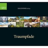 Deckblatt GEO Kalender Traumpfade 2024