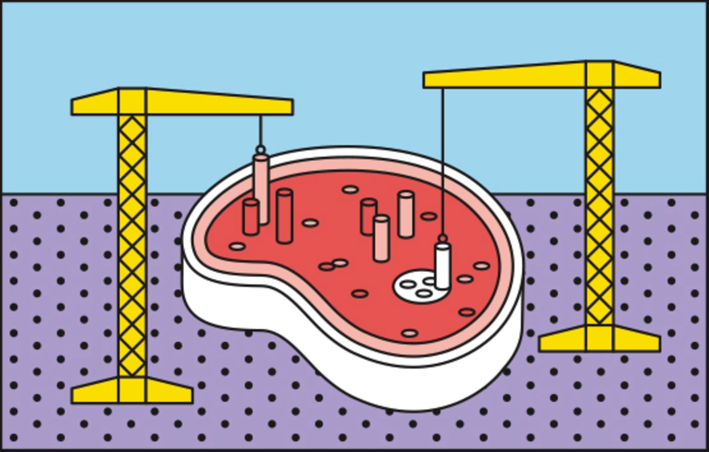 Fake-Fleisch Fake-Fleisch